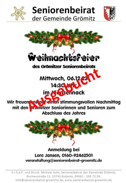 You are currently viewing Weihnachtsfeier