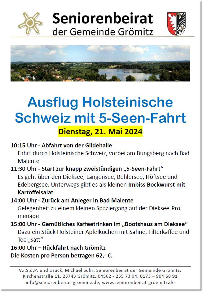 You are currently viewing Ausflug Holsteinische Schweiz