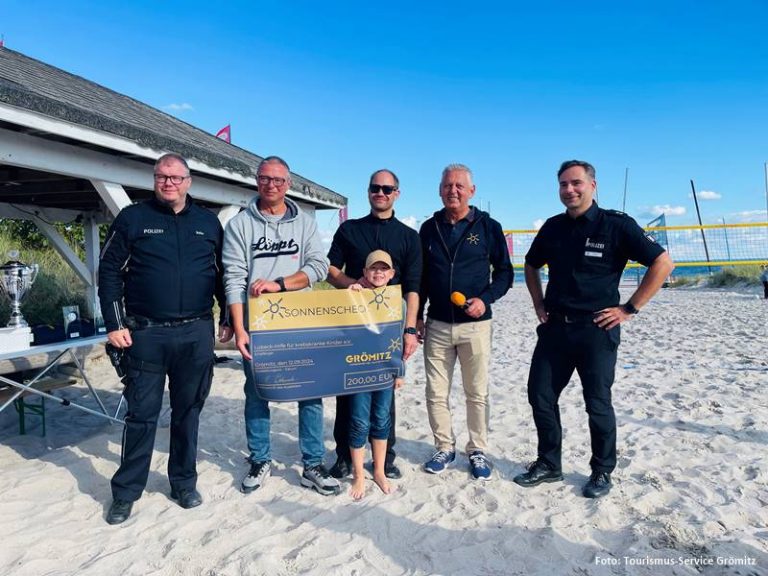 Mehr über den Artikel erfahren Erfolgreiches Benefiz-Beachvolleyballturnier in Grömitz