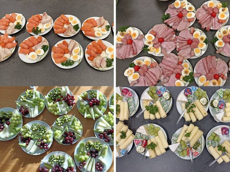 Frühstück im Klönschnack – wie immer gut besucht