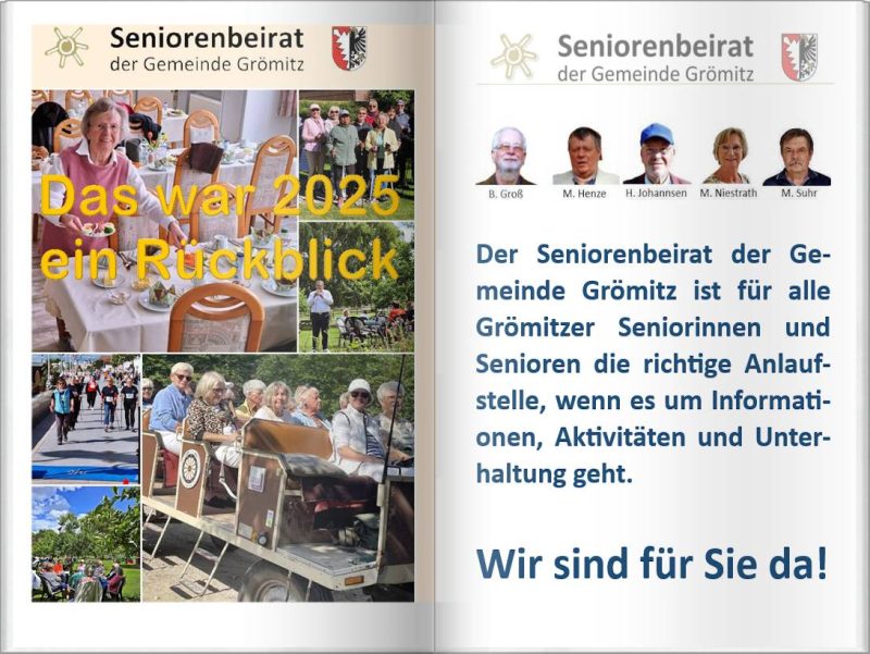 Ein Rückblick auf das vergangene Jahr