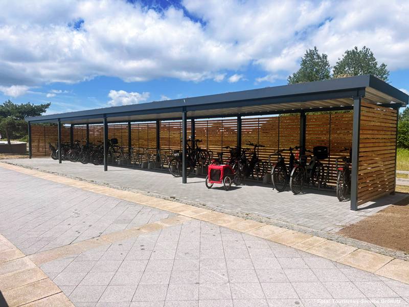 Du betrachtest gerade Neue Fahrradabstellanlagen in Grömitz fertiggestellt
